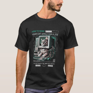 ROLIGT KATT Citat om KATT Husdjur KATT som ligger T Shirt