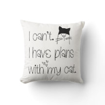 Roligt Kattdjur Ursäkta att jag inte kan ha planer