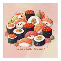 Roligt Kawaii Sushi