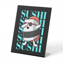 Roligt Kawaii Sushi Dab