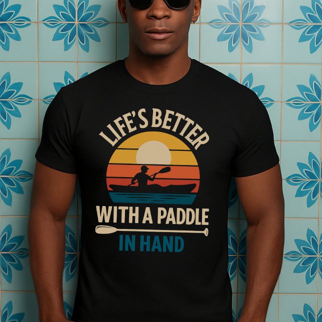 roligt Kayak-gåva,pappa mamma älskare T Shirt (Skapare uppladdad)