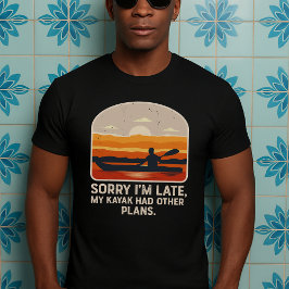 roligt Kayak-gåva,pappa mamma älskare T Shirt