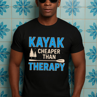 roligt Kayak-gåva,pappa mamma älskare T Shirt