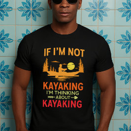 roligt Kayak-gåva,pappa mamma älskare T Shirt