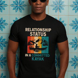 roligt Kayak-gåva,pappa mamma älskare T Shirt