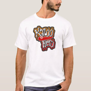 Roligt Kazoo Hero Music Slogan Art Design Tee Shirt