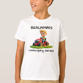 Roligt Kids Gräsmatta Mower T-Shirt eller Hoodie