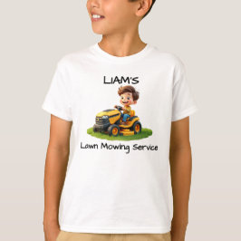 Roligt Kids Gräsmatta Mower T-Shirt eller Hoodie