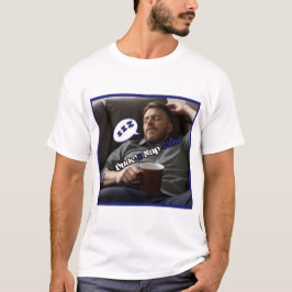 Roligt-killens Nap Time White Kort-Sleeve T-Shirt