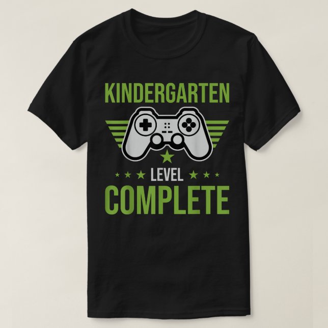 Roligt Kindergarten Studenten Kindergarten Level C T Shirt (Design framsida)