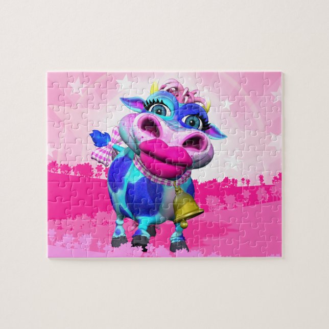 Roligt Kissy mupussel Pussel (Horisontell)