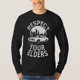 Roligt Klassiskt Bilcitat T Shirt