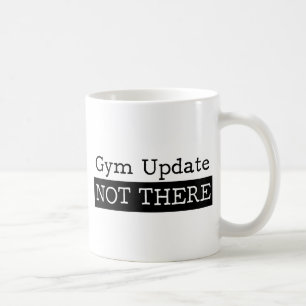 Roligt konditionidrottshallcitationstecken kaffemugg