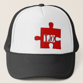 Roligt koppla ihop att matcha hatten, x2, KÄRLEK Keps