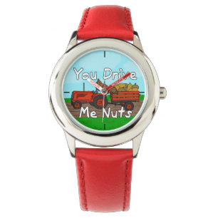Roligt kör du mig nötekorrevitsen armbandsur
