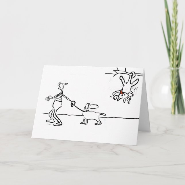 roligt kort med djur (Framsida)