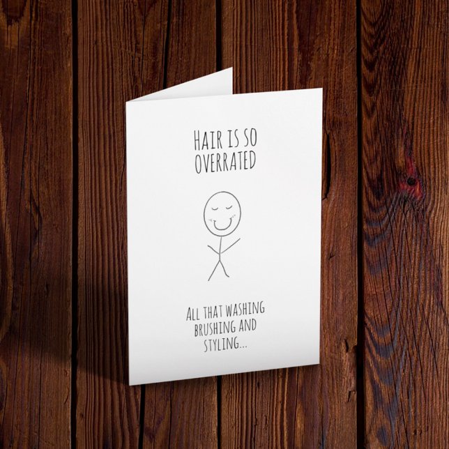 Roligt kort om hår efter cellgiftsbehandling (Skapare uppladdad)