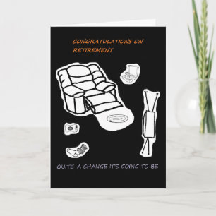 Roligt kort på pension och överflöd