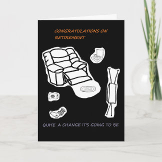 Roligt kort på pension och överflöd