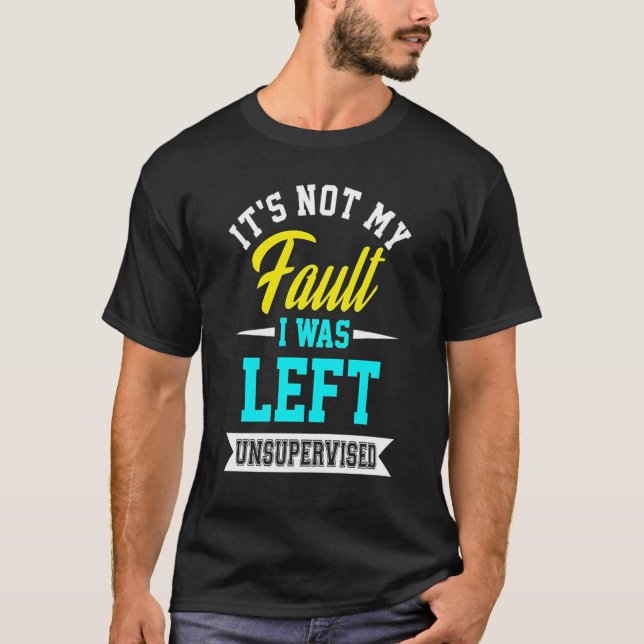 Roligt kritiserar dess inte min mig lämnades t shirt (Framsida)