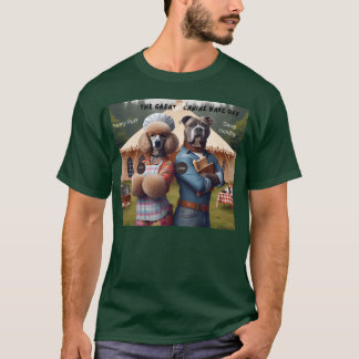 Roligt kul mat djur rolig t shirt