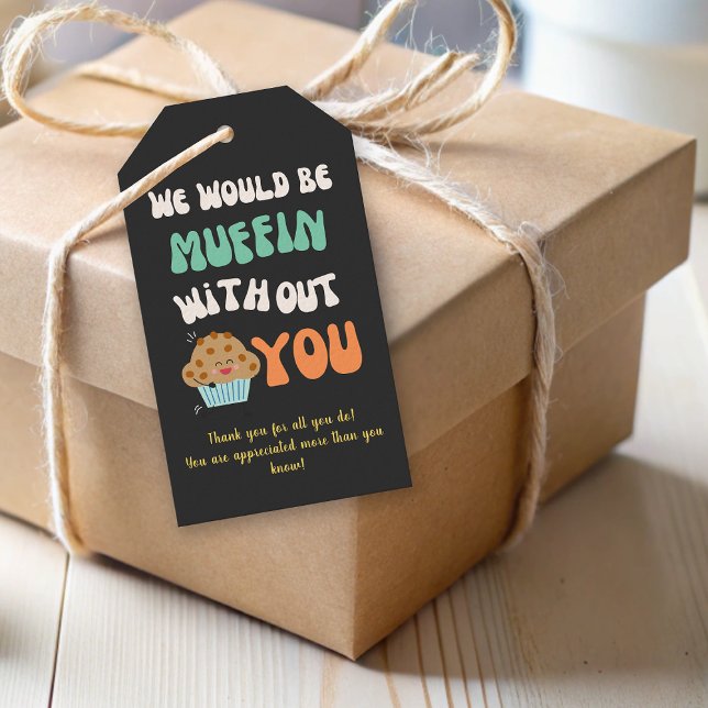 Roligt, kundgruppsmedarbetarutvärdering presentetikett (Fun Business Team Employee Colleague Appreciation Gift Tags)