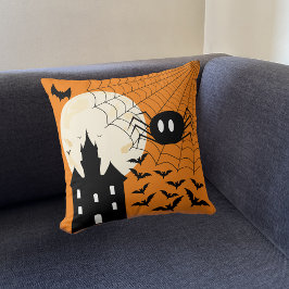 Roligt kusligt Halloween Kudde