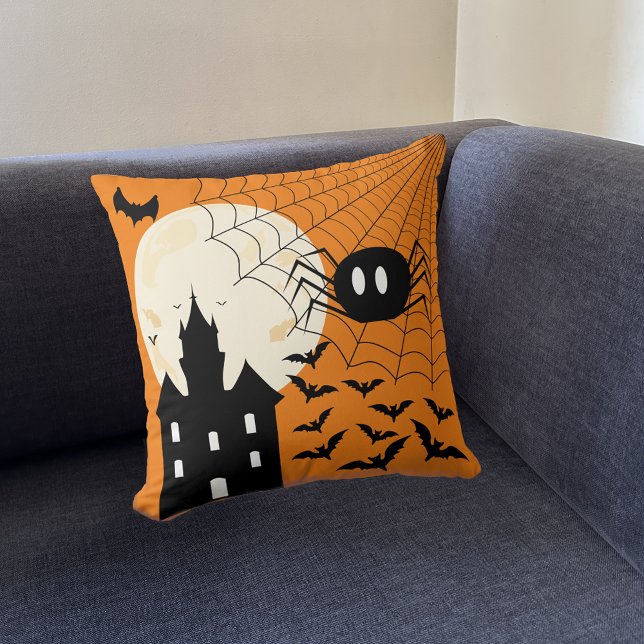 Roligt kusligt Halloween Kudde (Skapare uppladdad)