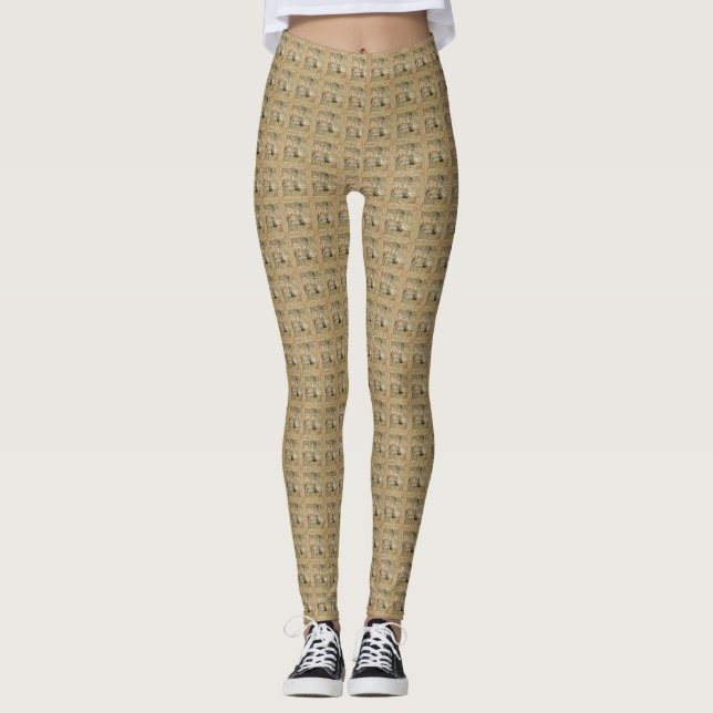 Roligt Kvinnors lag Leggings (Framsida)