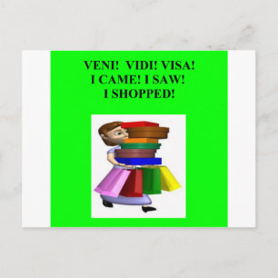 roligt kvinnoskämt vykort