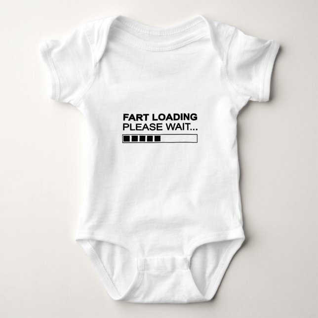 Roligt ladda för fis t-shirt (Framsida)