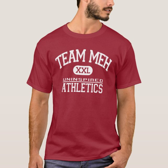 Roligt lag "MEH! ", Tee (Framsida)