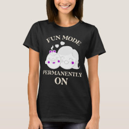 Roligt Läge Permanent På Lärare T Shirt