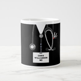 Roligt läkarpresent jumbo mugg