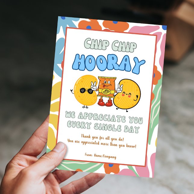 Roligt Lärare Volunteer Colleague - tack för ditt  Inbjudningar (Fun Teacher Volunteer Colleague Thank You Card)