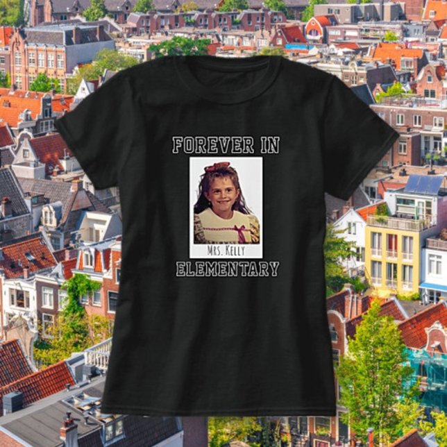 Roligt! Lärarens Vintage Photo T-Shirt (Skapare uppladdad)