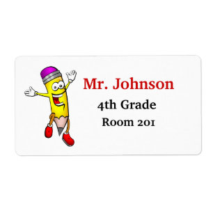 Roligt Lärares Namn bricka Fraktsedel