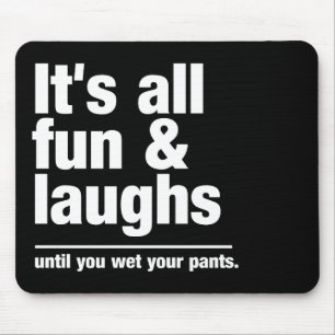 ROLIGT & LAUGHS anpassningsbar färg Musmatta