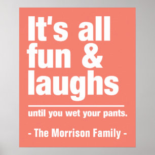 ROLIGT & LAUGHS-användarnamn och färg poster