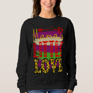 Roligt ledsen tjejer Mamma är min Alla hjärtans da T Shirt