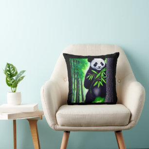 Roligt Little Panda Bear Kudde