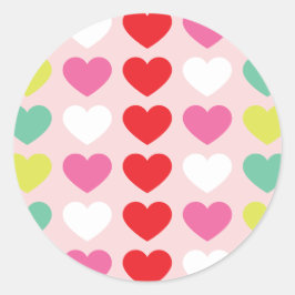 ROLIGT, ljusstark, färglös FET | GOD JUL HELGDAG Runt Klistermärke