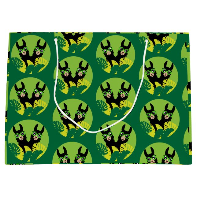 Roligt Llama Alpacas bästa vänner (Framsidan)