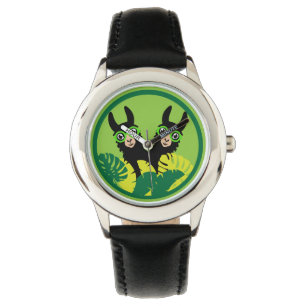 Roligt Llama Alpacas bästa vänner Armbandsur