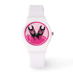 Roligt Llama Alpacas bästa vänner Armbandsur