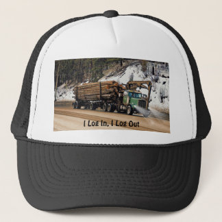 Roligt Logga in - Logga ut ur InDesign-design Keps