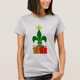 Roligt Louisiana Julgran Cajun New Orleans T Shirt