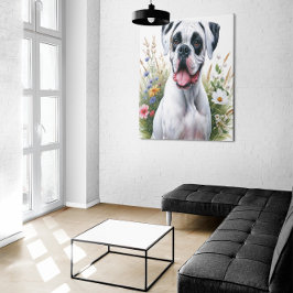 Roligt Loving Boxer-Hund
