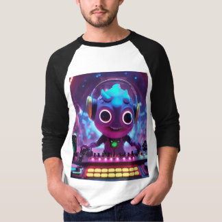 ROLIGT LOVING CUTE monster tecknade figurer T Shirt