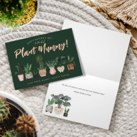 Roligt Lycklig Mors dag till den bästa växten Mumm